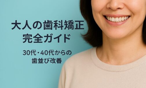 歯科矯正 大人の画像
